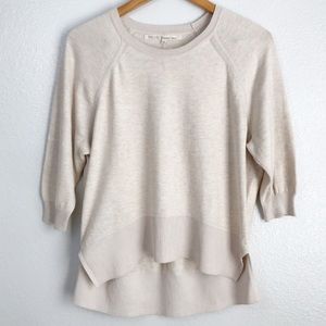 Rachel Rachel Roy Crew Neck Hi-Lo Sweater